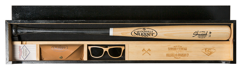 Illustration for article titled Stylish Sunglasses Made From Salvaged Shattered Louisville Sluggers